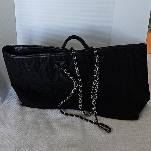 Alcone Handbags - Black Tote Bag By Lime Life